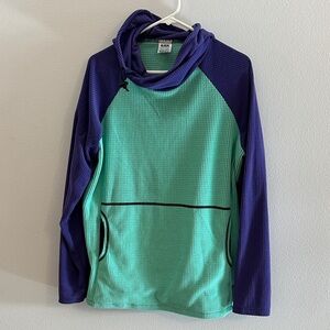 Melanzana Purple and Teal Hoodie V2